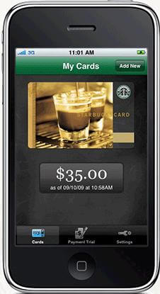 Starbucks App hits 6800 stores