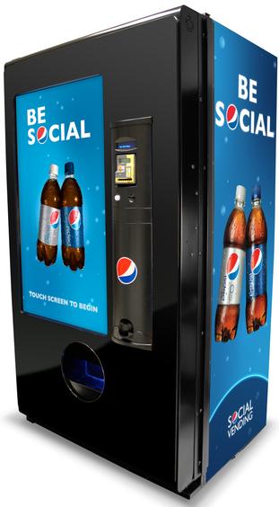 Pepsi Social Vending machine