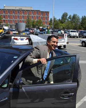 Nevada Governor and Google Car