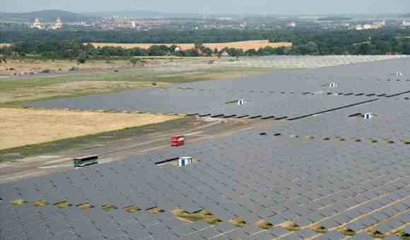 Waldpolenz Solar Park, was the world's largest photovoltaic power system in 2008 at 40 MW output. The just completed Shams 1 is the world's largest solar power system at 100 MW. [Source: Wikipedia]