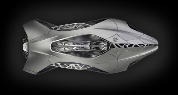 EDAG-Genesis-3D-Printed-Car-Top-View