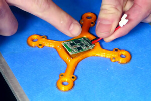 3D printed electronics: Some assembly still required.
