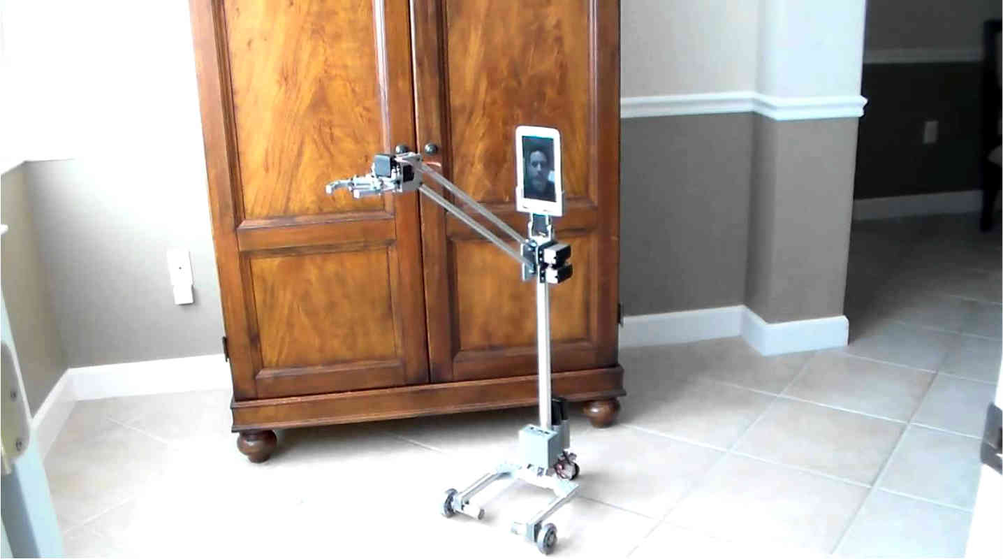 A Telepresence Robot with a Gripping Arm? ORIGIBOT Is a Dream Come True