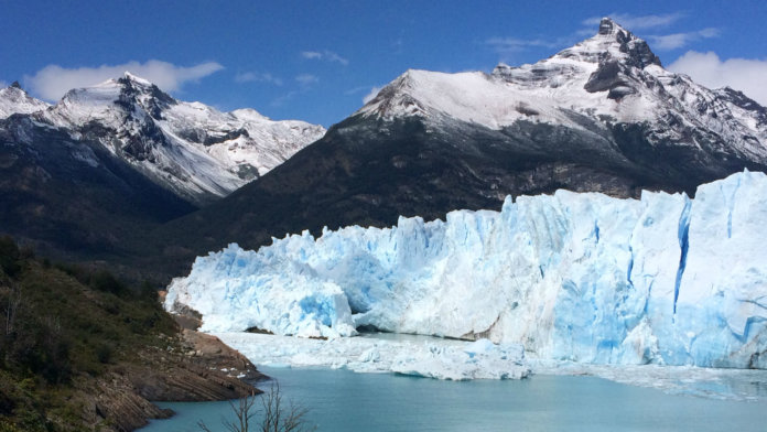 Patagonia-mountains-melting-glacier-lake-climate-change