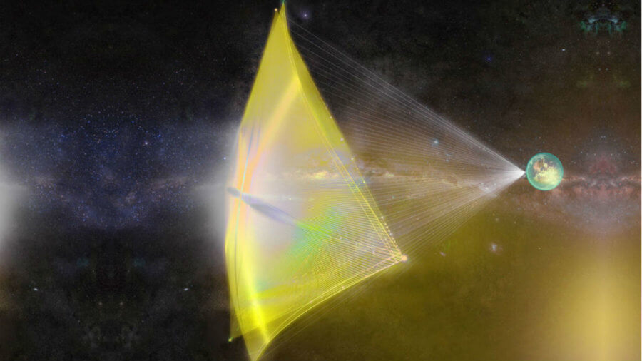 light-sail-laser-spaceship-futuristic-spacecraft-Breakthrough-Starshot