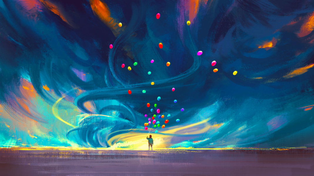 illustration-child-holding-balloons-standing-front-fantasy-painting