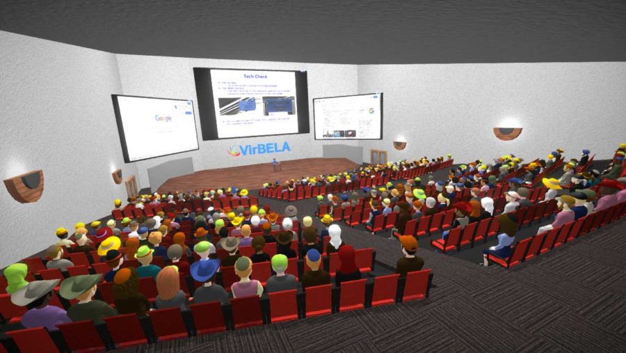 eXp VR lecture hall