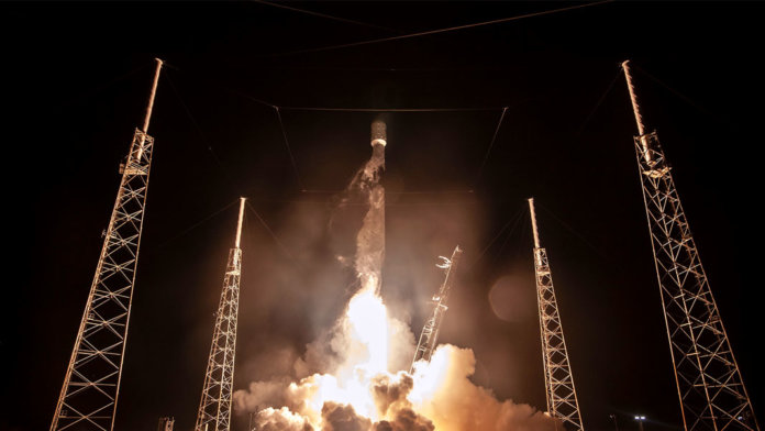 liftoff of beresheet spacex