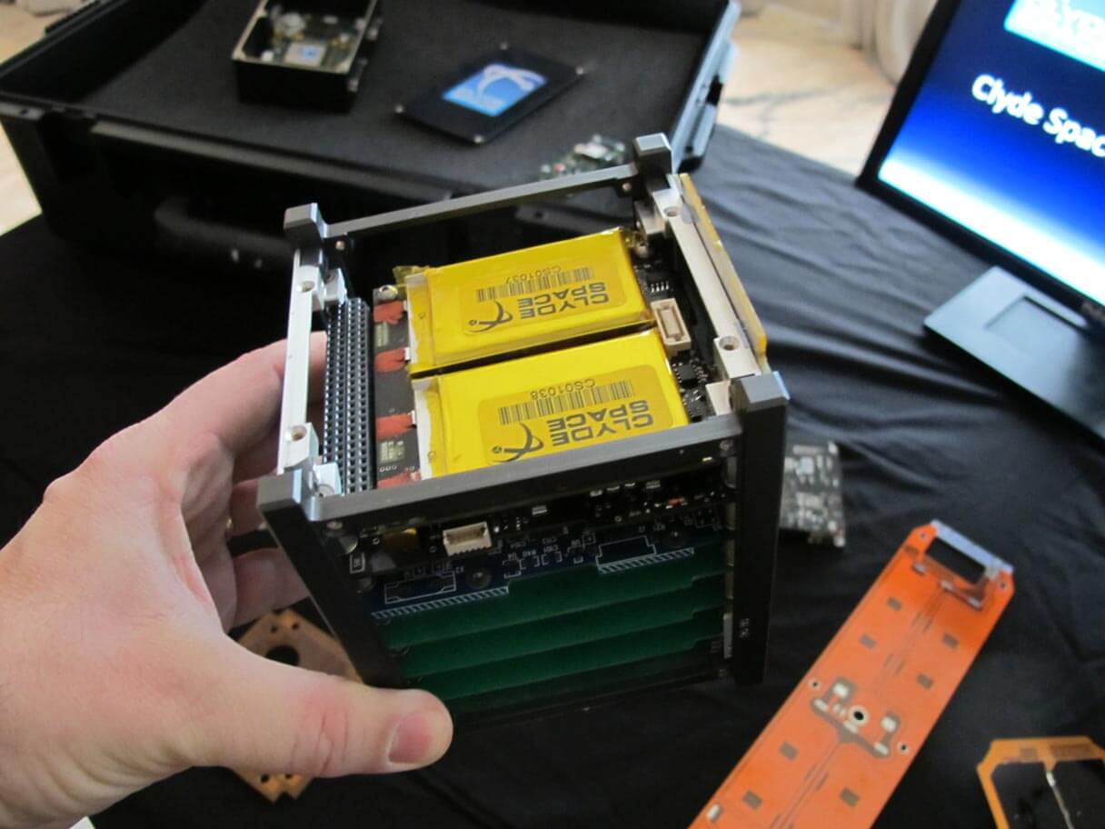 Cubesat in hand space technology