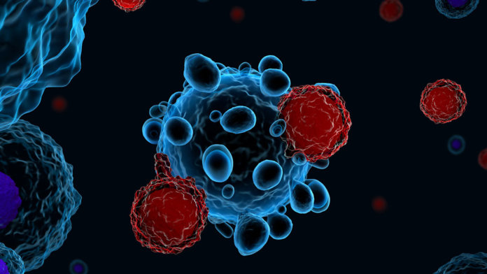 immune system car-t cells health 3D illustration