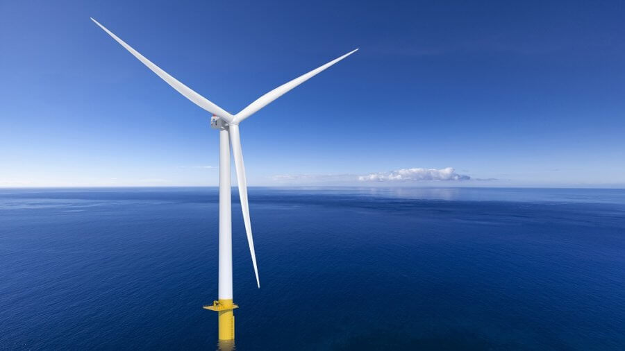 offshore wind farm Haliade-X turbine GE