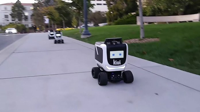 robot tech automation food delivery