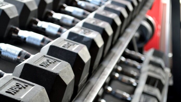 weight rack in gym fitness gene therapy muscle