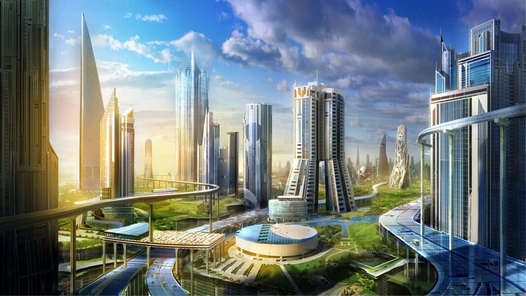 future city utopia tech