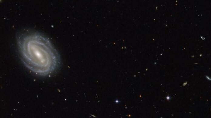dark energy NASA galaxy space white stars