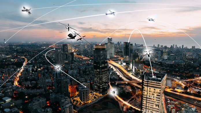 drones future cities UAVs