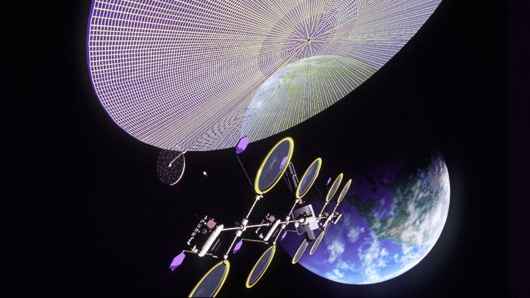 solar power plant in space