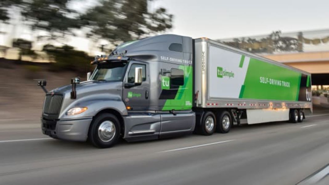 driverless truck self-driving