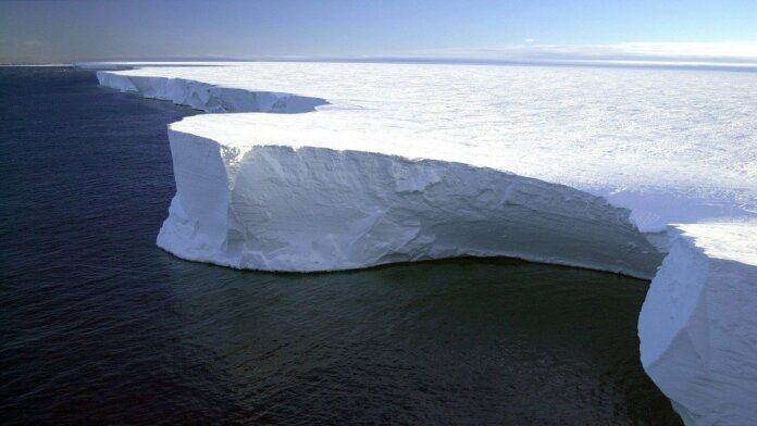 Antarctica hydrogen bacteria iceberg glacier