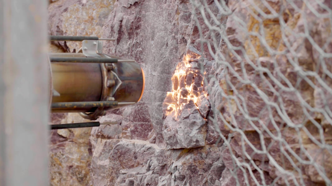 This Robot Tunnels Through Solid Rock by Blasting It With a Jet of