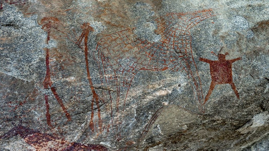 ancient DNA Africa human story wall paintings