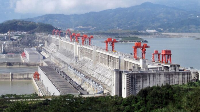 Three Gorges Dam China hydropower electricity