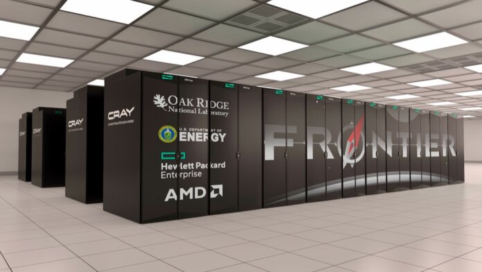 frontier exascale supercomputer HPE Cray AMD Oak Ridge National Laboratory (ORNL)