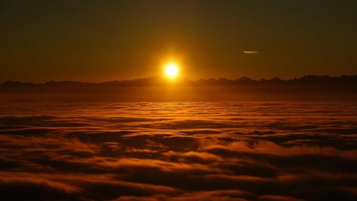 sunrise sunset clouds sky Venus