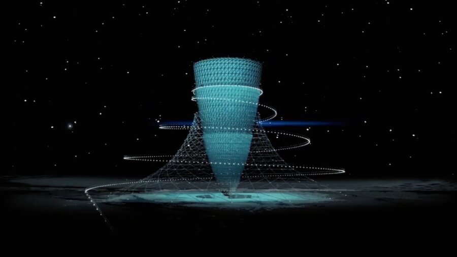 japan space exploration moon cone artificial gravity future settlement