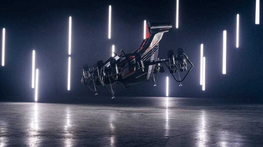 Zapata JetRacer personal aircraft flying car