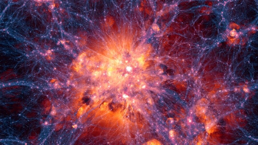 scientists elusive particle illustris dark matter gas velocity