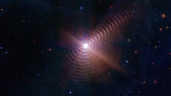 wolf-rayet star wr140 james webb space telescope james