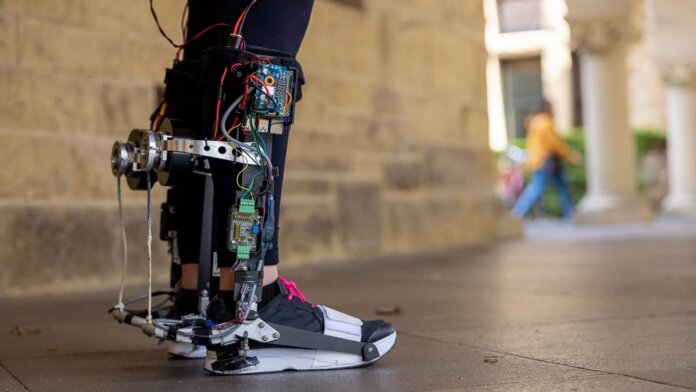 robotic exoskeleton for walking