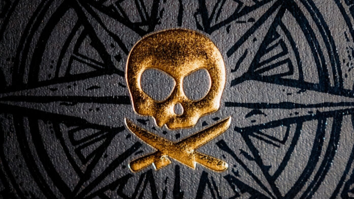 ai bias bug bounties cybersecurity gold skull and crossbones compass rose irate