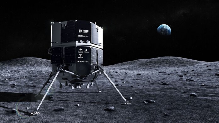 moon lander space ispace