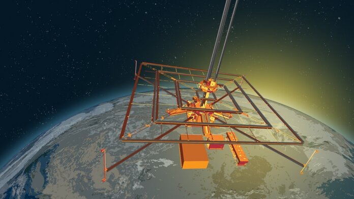 space-based solar power Caltech solar array in space