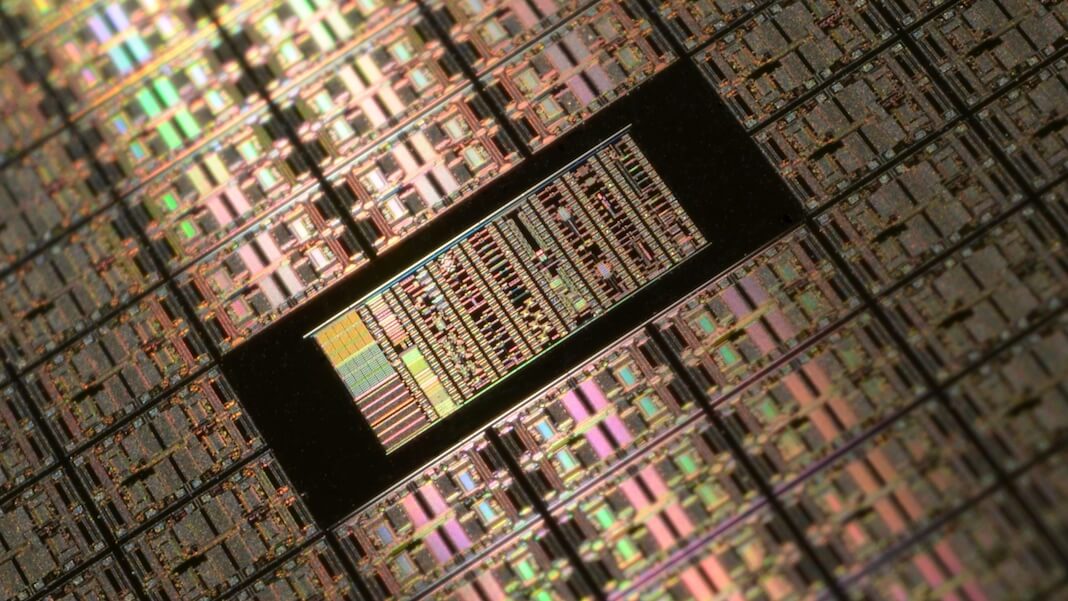 silicon wafer computer chips