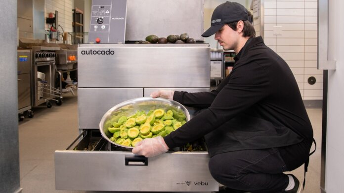 Chipotle avocado robot food