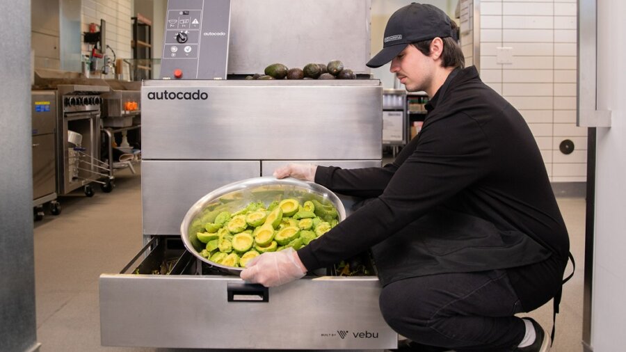 Chipotle avocado robot food