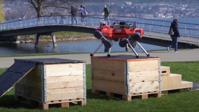 ETH Zurich and Nvidia AI robot dog ANYmal